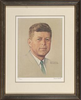 Norman Rockwell - Portrait of John F. Kennedy