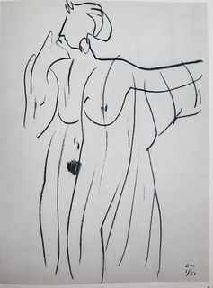 Henri Matisse - Untitled from Verve Suite