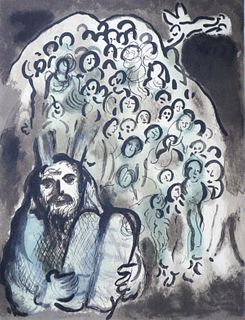 Marc Chagall - Moses