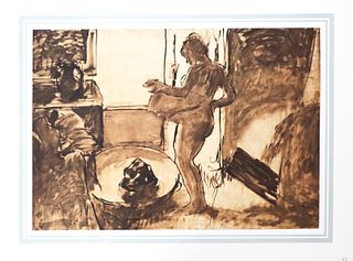 Edgar Degas (After) - Apres le tub