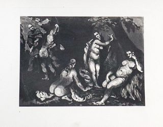 Paul Cezanne (after) - La tentation de Saint Antoine