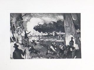 Paul Cezanne (after) - La Promenade
