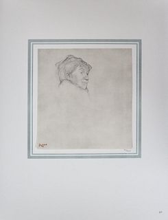 Edgar Degas (After) - Tete de femme
