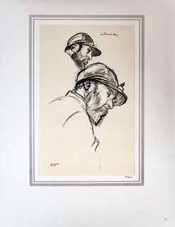 Edgar Degas (After) - Monsieur de Broutelles en jockey