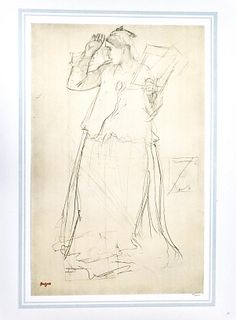 Edgar Degas (After) - Etude de femme