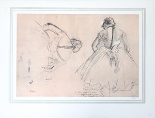 Edgar Degas (After) - Duex danseuses