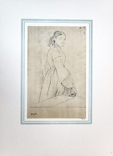 Edgar Degas (After) - Jeune femme debout