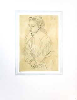 Edgar Degas (After) - Portrait de Mademoiselle Helene