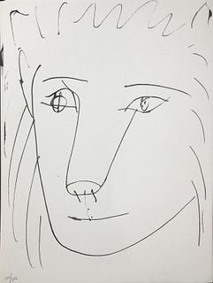 Pablo Picasso (After) - Tete de lion