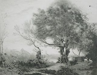 Jean Baptiste Camille Corot - Paysage