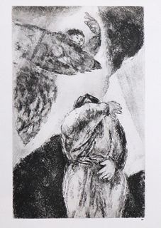 Marc Chagall (after) - Elijah