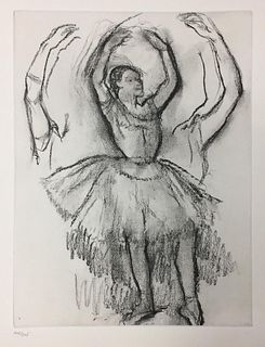 Edgar Degas - Ballerina III From the Danse Dessin