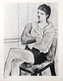 Pablo Picasso - Portrait du baigneur