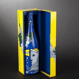 Roy Lichtenstein - Champagne Taittinger Brut Bottle