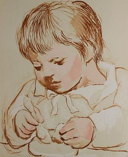 Pablo Picasso (after) - Enfant Dejeunant