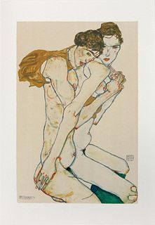 Egon Schiele (After) - Friendship