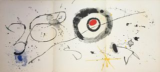 Joan Miro - Composition from Derriere Le Miroir