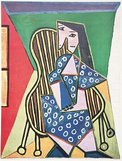 Pablo Picasso (After) - Femme Assise