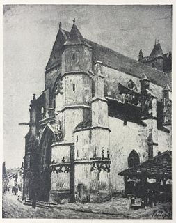 Alfred Sisley (After) - Eglise de Moret