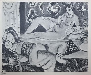 Henri Matisse - Untitled XVIII from"XX Siecle No .4"