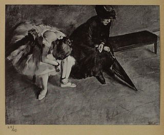Edgar Degas (after) - L Attente