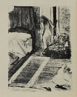Edgar Degas (after) - Femme Nue Ouvrant en Fenetre