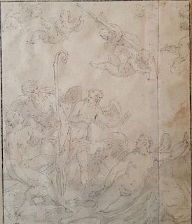 Lambert Sustris (1515-1584), attr. Old Master mythological
