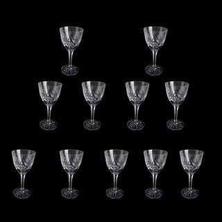 Waterford Style Water Goblets