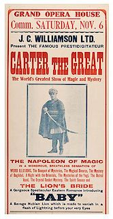 Carter, Charles. Carter the Great. The Napoleon of Magic.