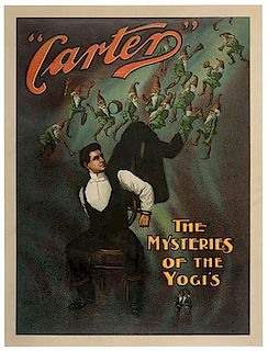 CARTER, CHARLES. Carter. The Mysteries of the Yogi’s.
