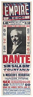 DANTE (HARRY AUGUST JANSEN). Dante. The Aristocrat of Magic