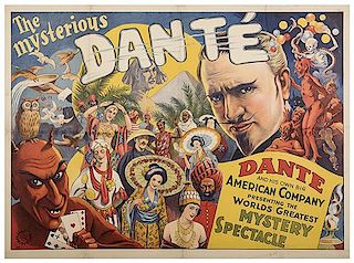 Dante (Harry August Jansen). Dante. The Mysterious Dante.