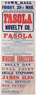 Fasola, Gustave (Fergus Greenwood). Fasola Novelty Co.