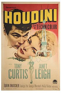 HOUDINI, HARRY (EHRICH WEISS). Paramount Presents Houdini.