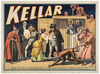 Kellar, Harry (Heinrich Keller). Kellar. The Witch, the Sailor, and the Enchanted Monkey.