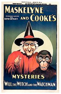 MASKELYNE & COOKE. Maskelyne & Cooke’s Mysteries. Will, the Witch and the Watchman.