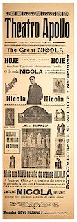 NICOLA (WILLIAM MOZART NICOL). The Great Nicola.