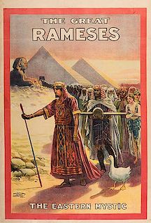 RAMESES (ALBERT MARCHINSKY). The Great Rameses. The Eastern Mystic.