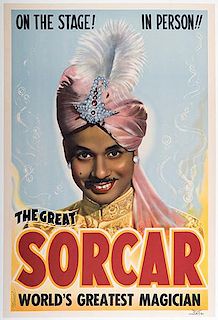 SORCAR, P.C. (PRATUL CHANDRA SORCAR). The Great Sorcar. World’s Greatest Magician.