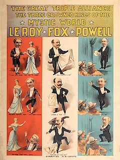 [TRIPLE ALLIANCE] LeRoy-Fox-Powell. The Great Triple Alliance.