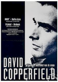 COPPERFIELD, DAVID. Four David Copperfield International Tour Posters.