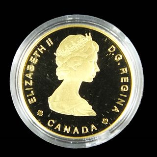 1534 - 1984 Canada Elizabeth II $100 Gold Coin