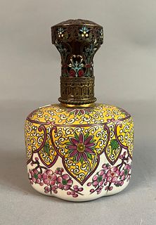 Ornate French Bottle Style Oil Lamp