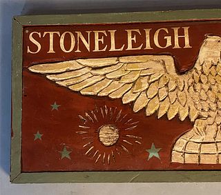 Stoneleigh Realty Sign w Eagle