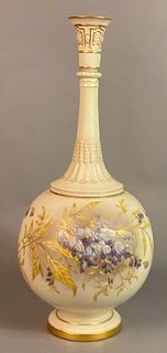 Large Ornate Royal Worcester Vase