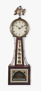 Simon Willard patent timepiece or banjo clock