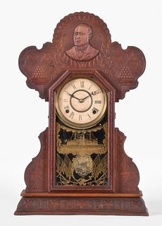 E. Ingraham Mckinley mantel clock