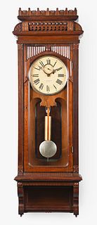 Gilbert Clock Co. Regulator No. 11 hanging clock