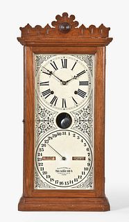Ithaca Calendar Clock Co. No. 14 Granger calendar clock