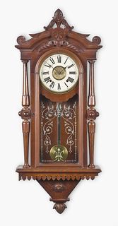 F. Kroeber Clock Co. Regulator No. 30 hanging clock